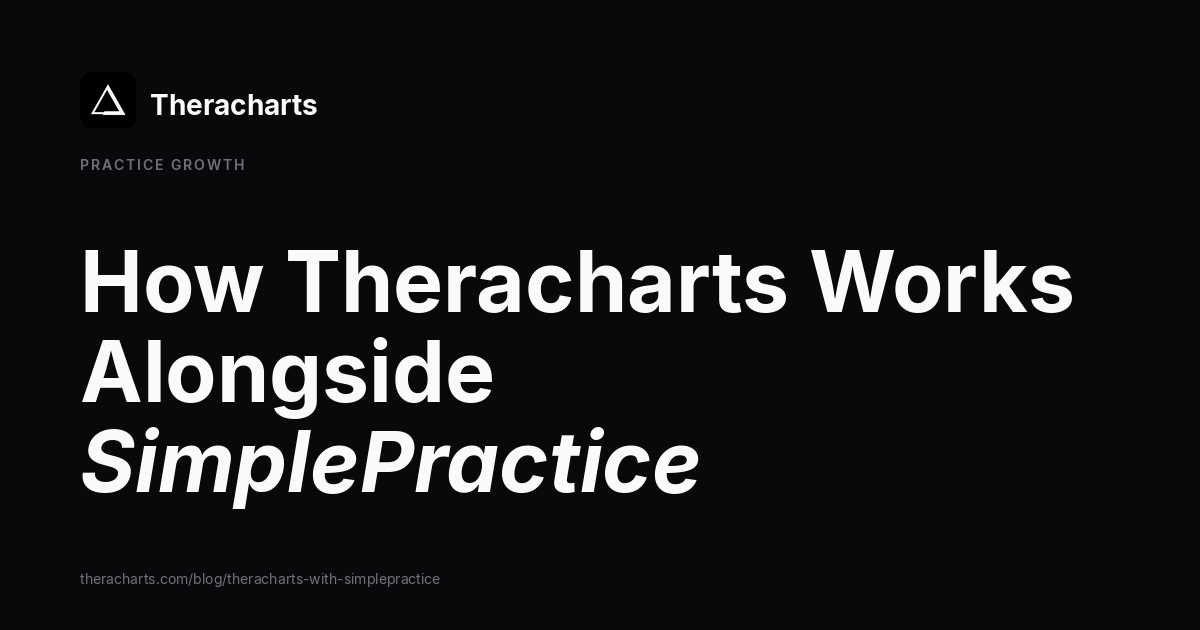 How Theracharts Works Alongside SimplePractice
